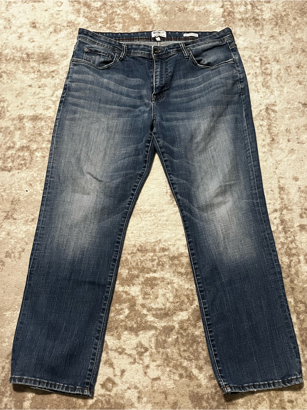 WILLIAM RAST Legacy Relax Straight Jeans Mens Blue Size 38x30